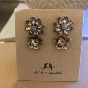 C+I Gardenia Stud Duo Earrings